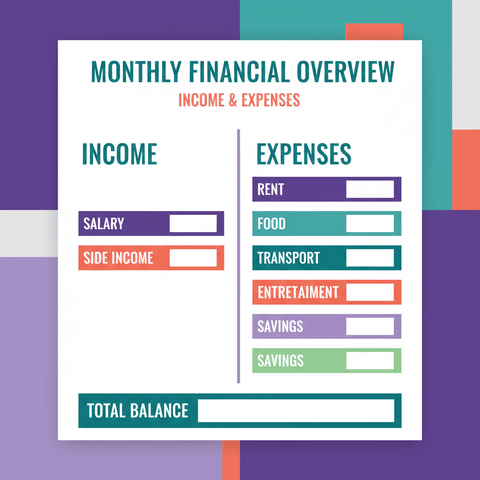 Personal Finance Tracker & Budget Planner - The E-Organizer