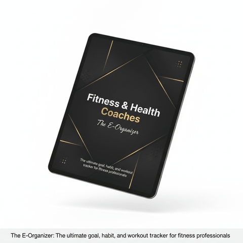 The Power Trio — Small Business, Finance & Fitness Planner Bundle - The E-Organizer