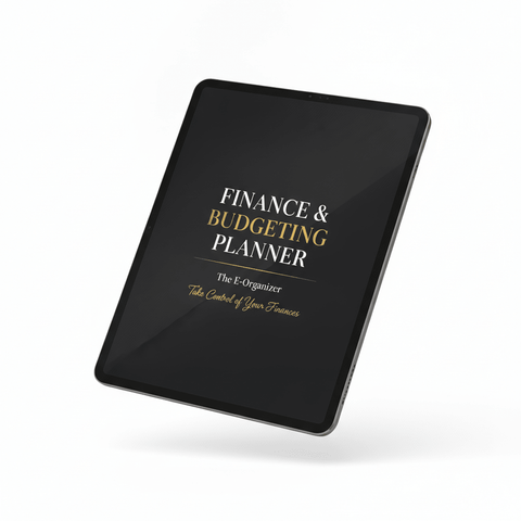 The Power Trio — Small Business, Finance & Fitness Planner Bundle - The E-Organizer